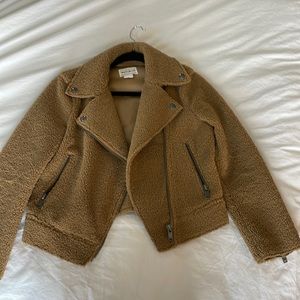 For The Republic Sherpa Moto Jacket Bomber